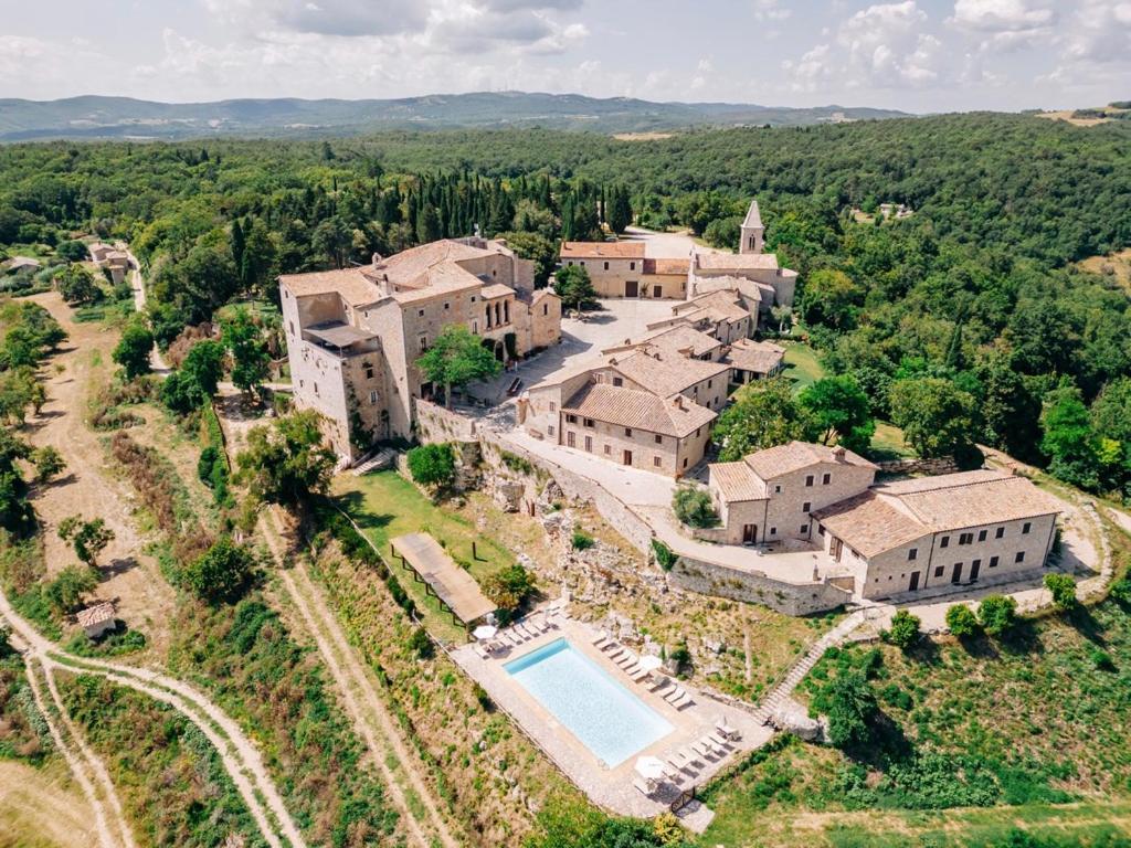 Вилла Castello Di Titignano Орвието Экстерьер фото