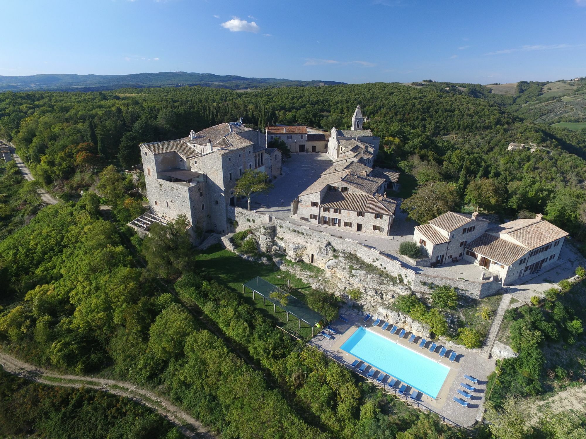 Вилла Castello Di Titignano Орвието Экстерьер фото